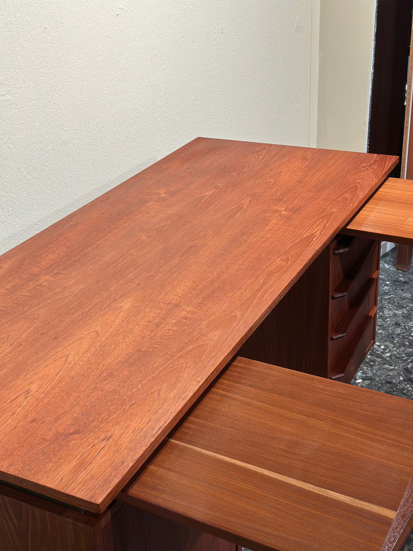 Pastoe Teak Desk by Cees Braakman