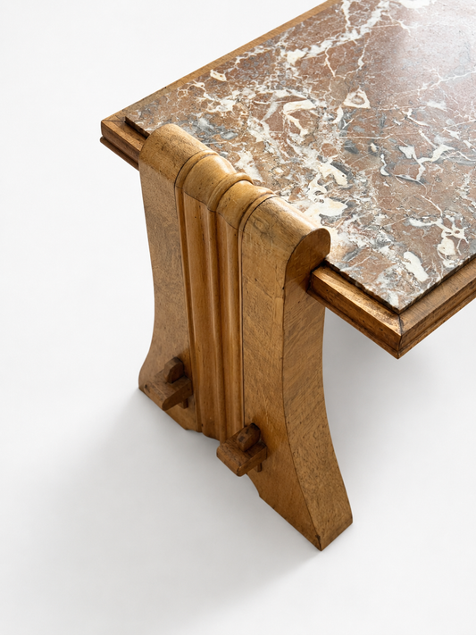 Art Deco Marble Coffee Table