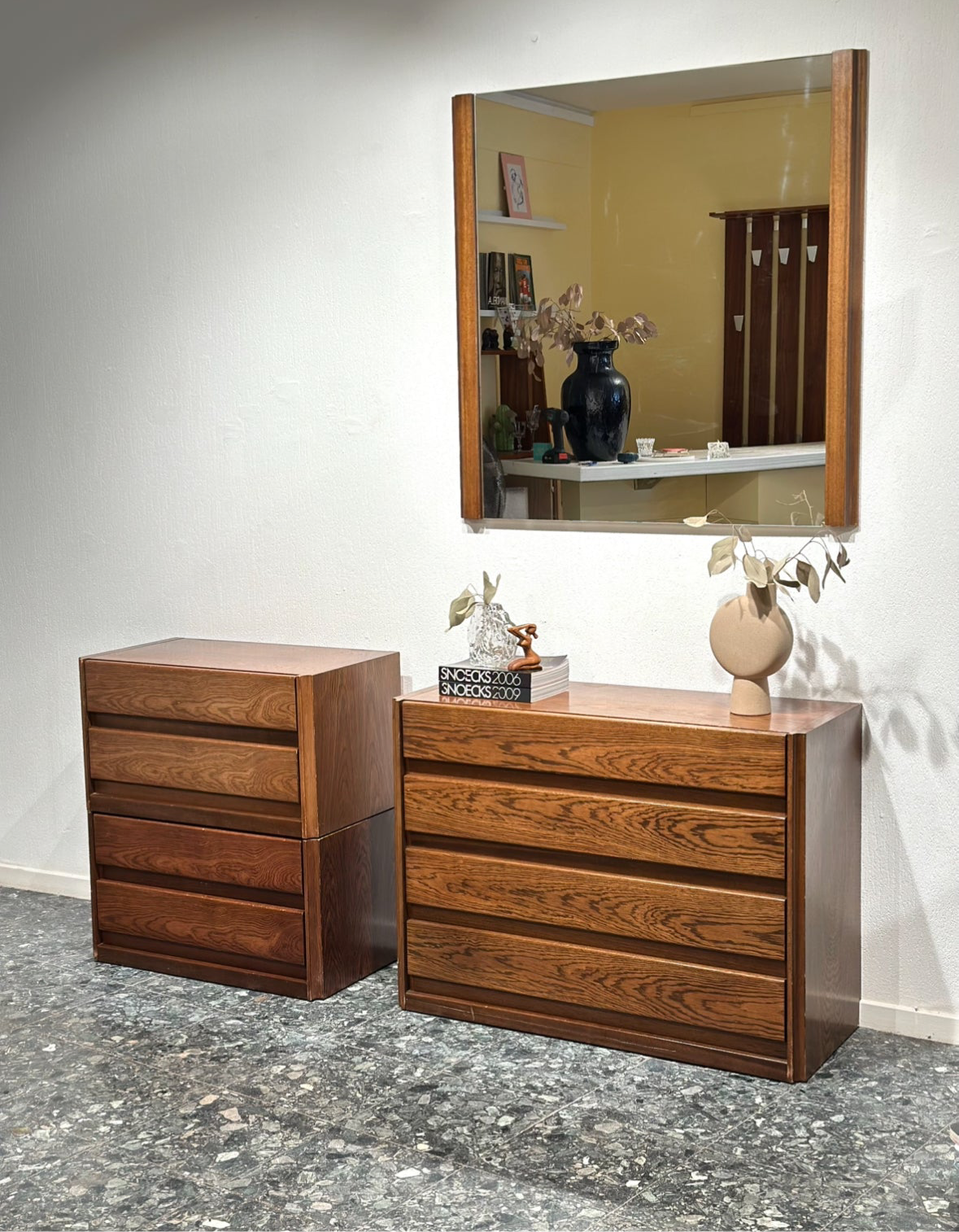 Vintage Wengé Bedroom Set