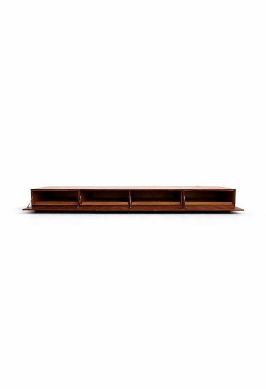 XXL Mid-Century Rosewood Lowboard – 360 cm