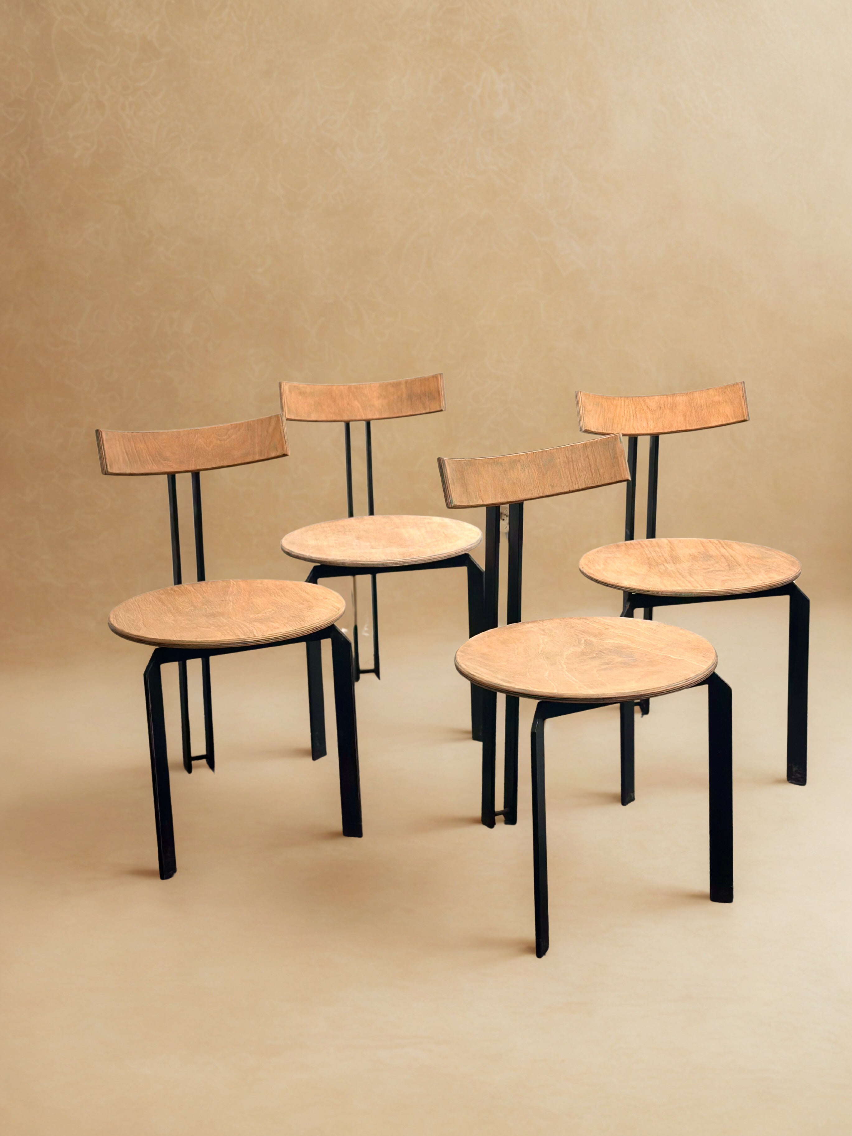 Set of 4 Zeta chairs by Harvink – Lattico