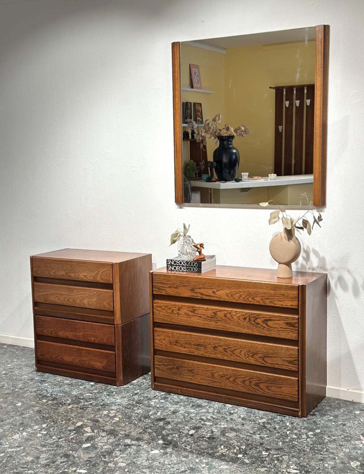 Vintage Wengé Bedroom Set