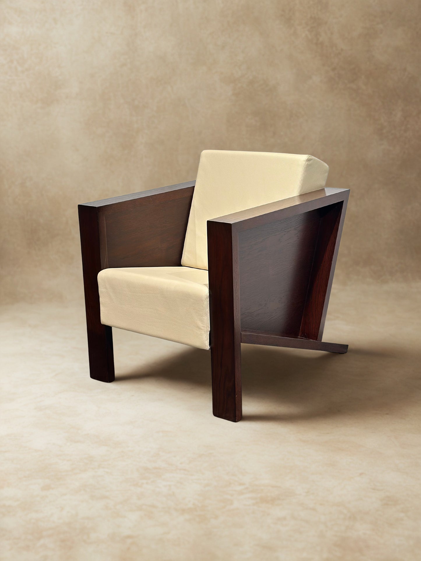 Handcrafted Italian Art Deco Armchair