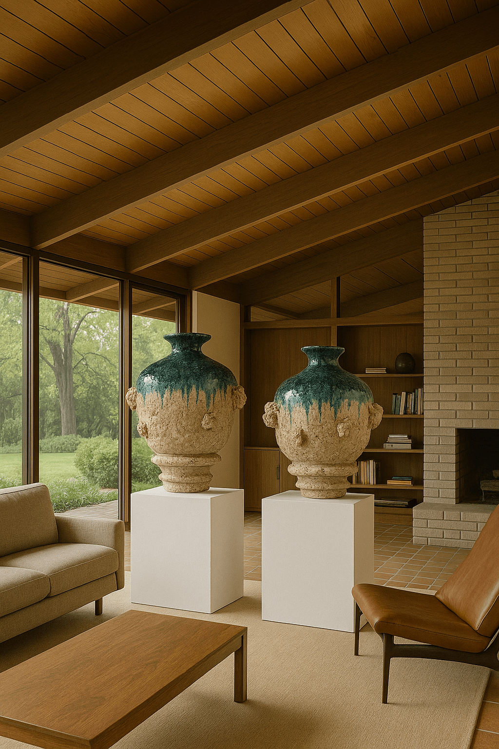 Handmade Sculptural Ceramic Vessels - Lattico