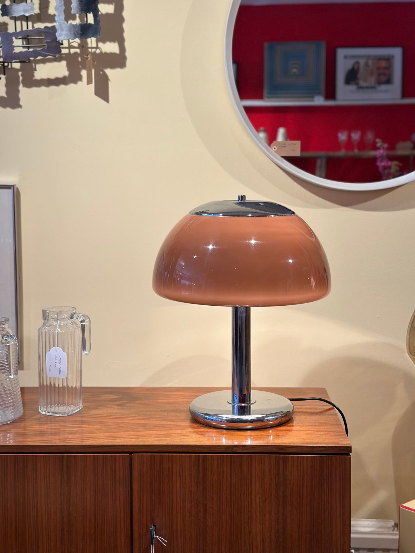 Vintage Cosack Mushroom Table Lamp 1970s - Lattico