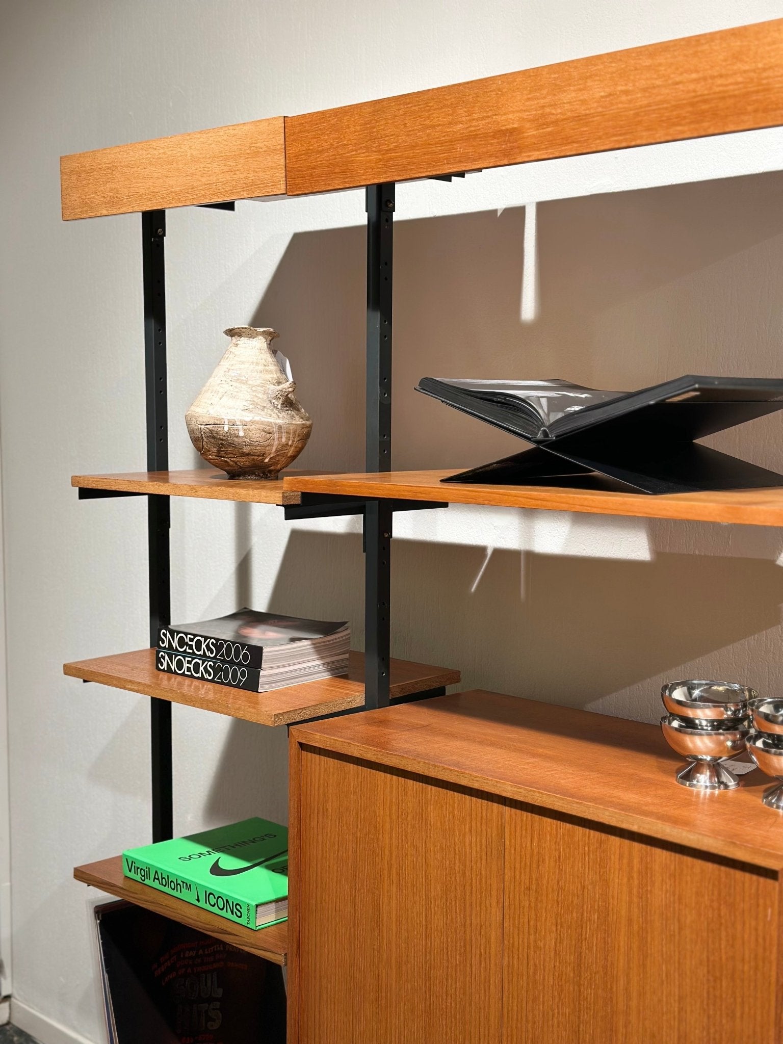 Midcentury Freestanding Modular Wall Unit - Lattico