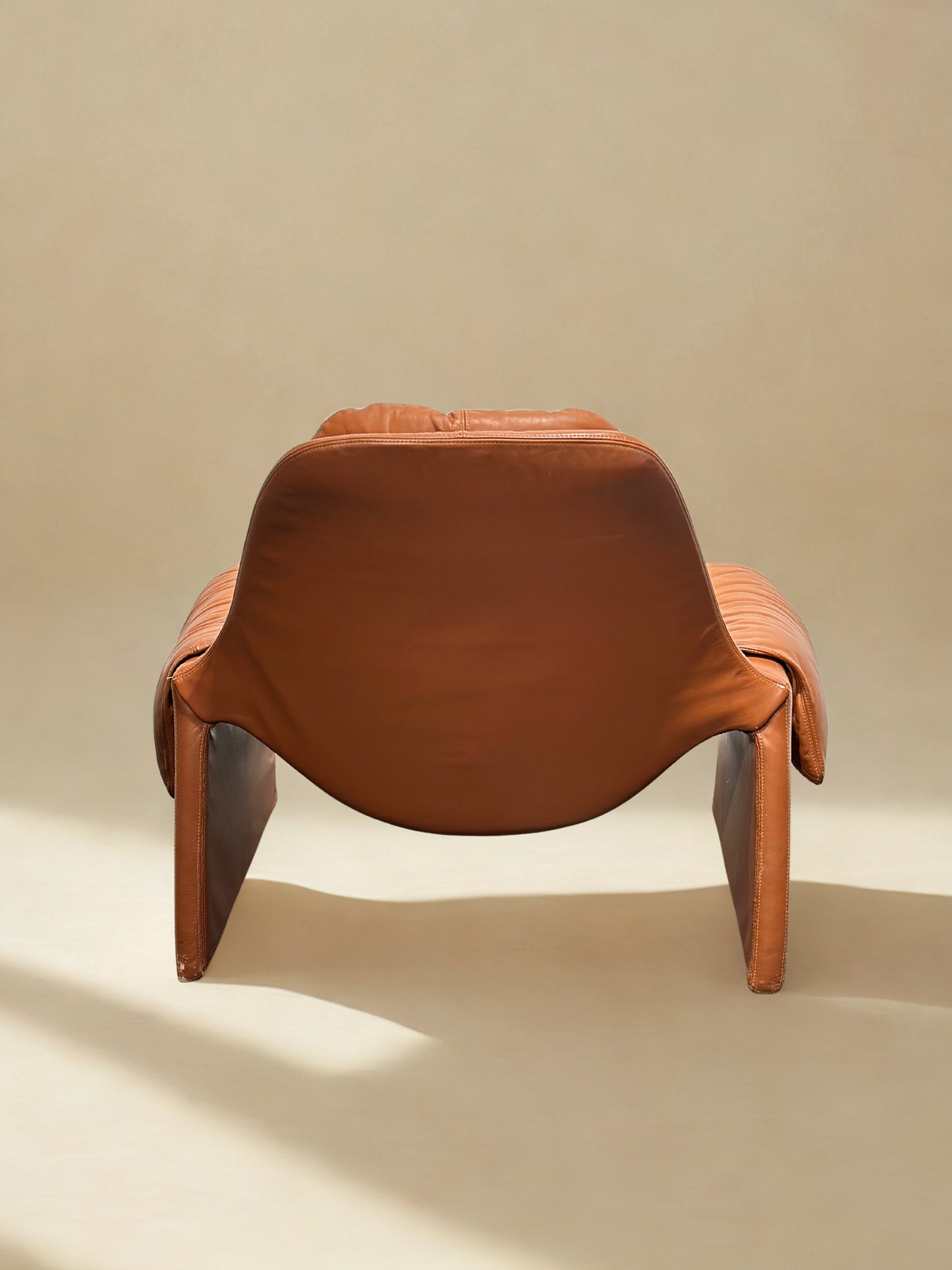 Vintage Saporiti P60 Lounge Chair by Vittorio Introini