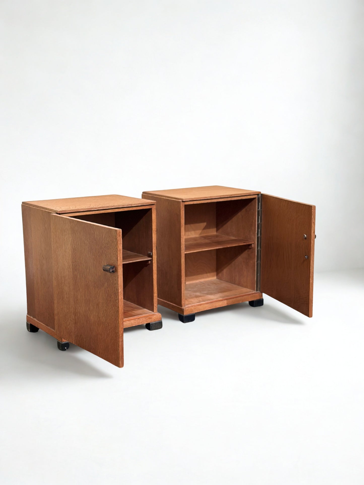 Pair of Dutch Art Deco Nightstands