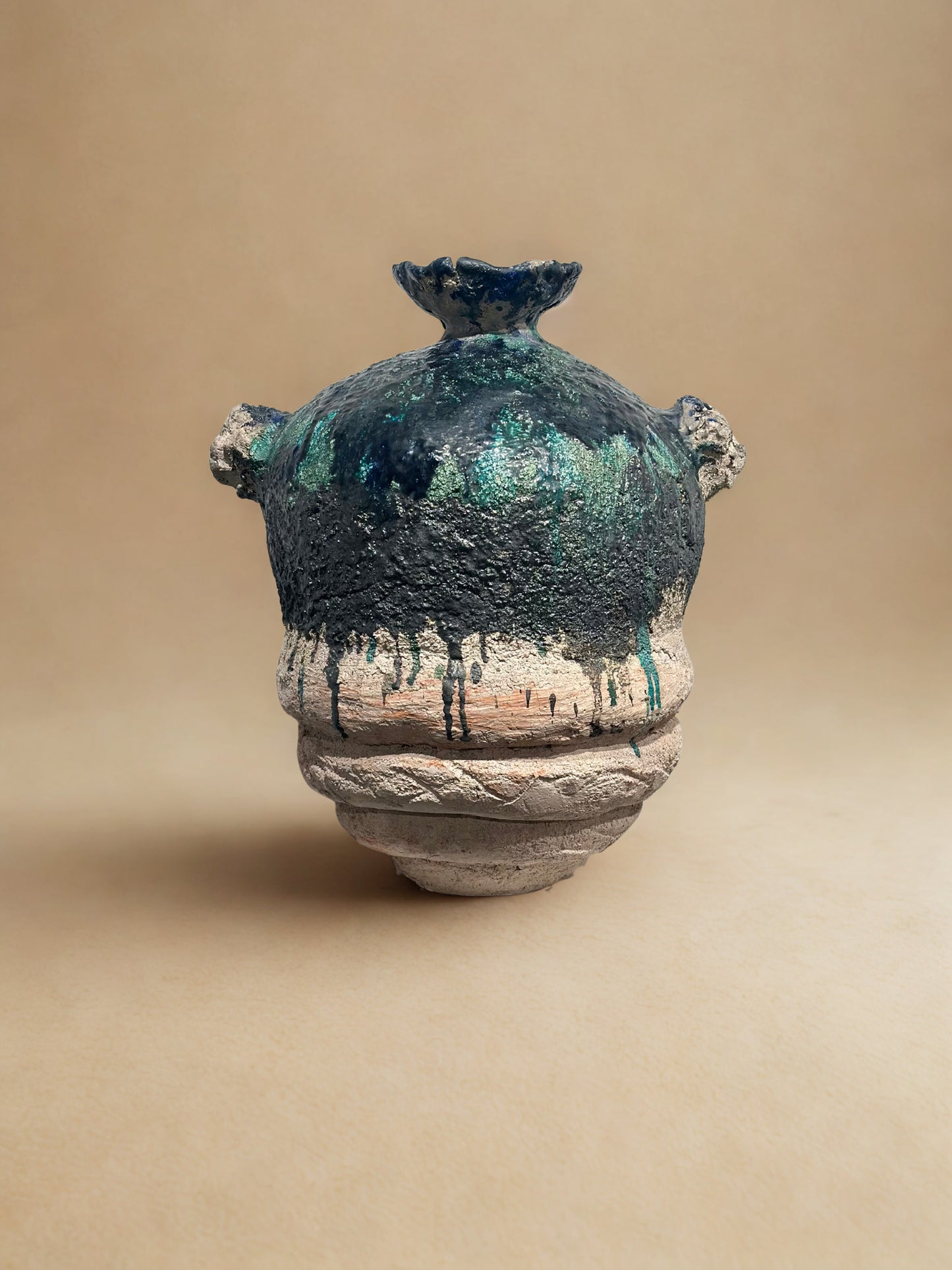 Handmade Midcentury Sculptural Ceramic Vessels