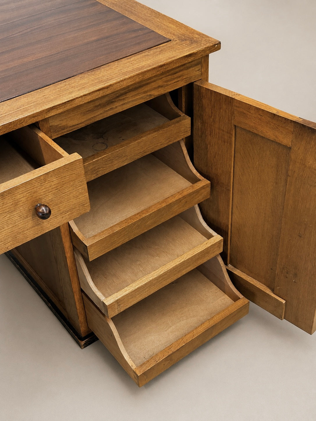 Art Deco Modernist Desk, Netherlands, 1920s