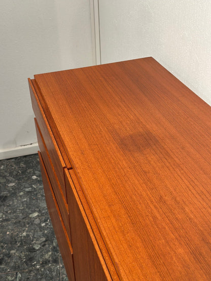 Midcentury Minimal Teak Sideboard - Lattico