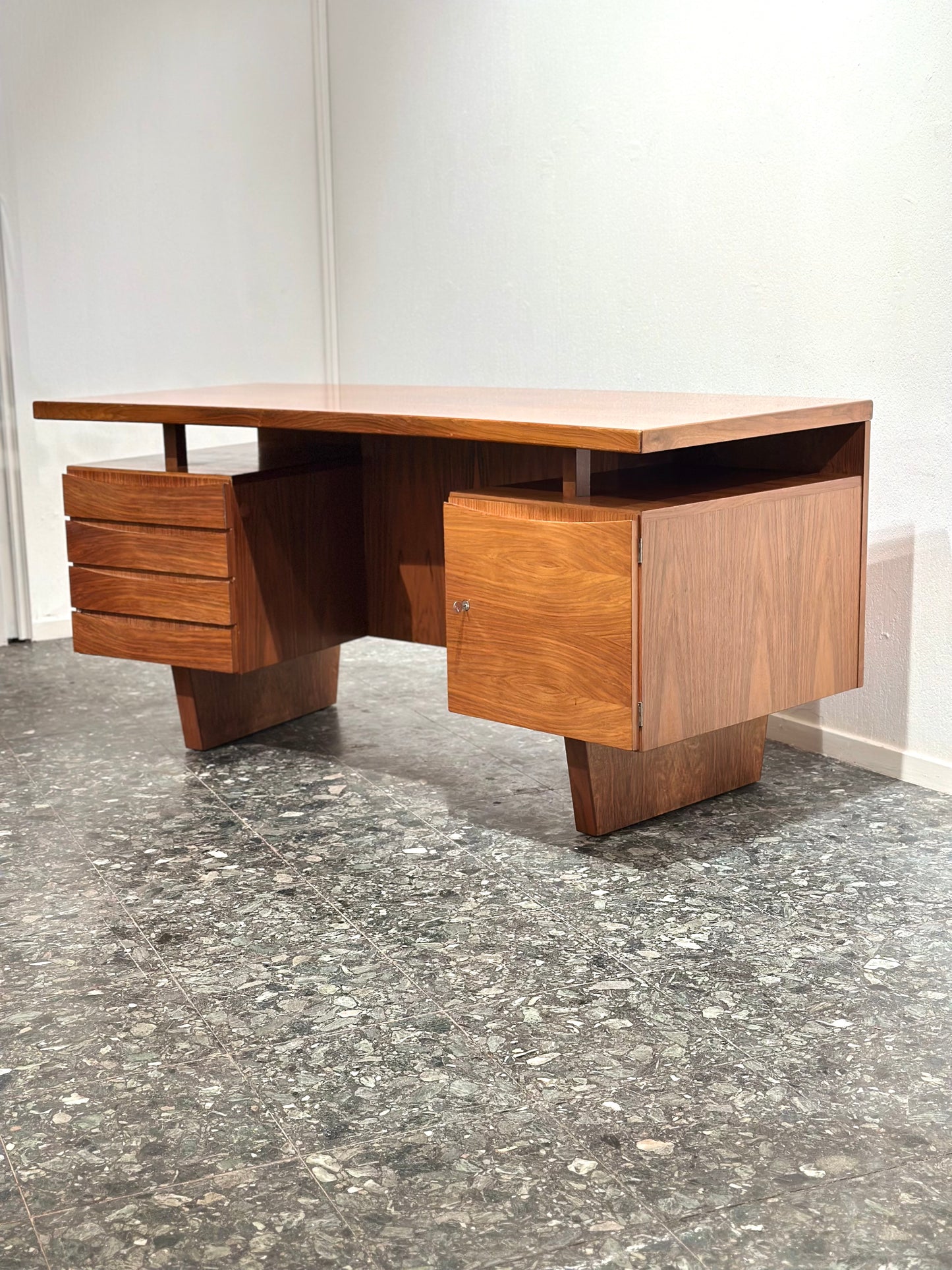 Rare Midcentury Danish Executive Desk
