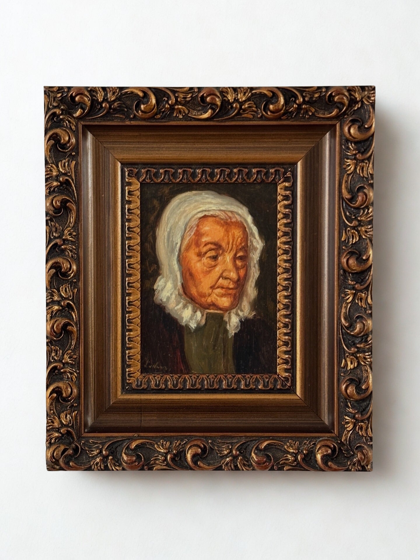 Pair Early 1900s Dutch Paintings