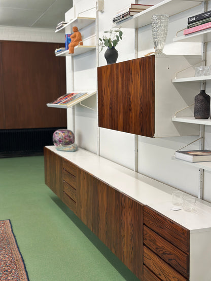 Rosewood Modular Wall Unit, 1960’s