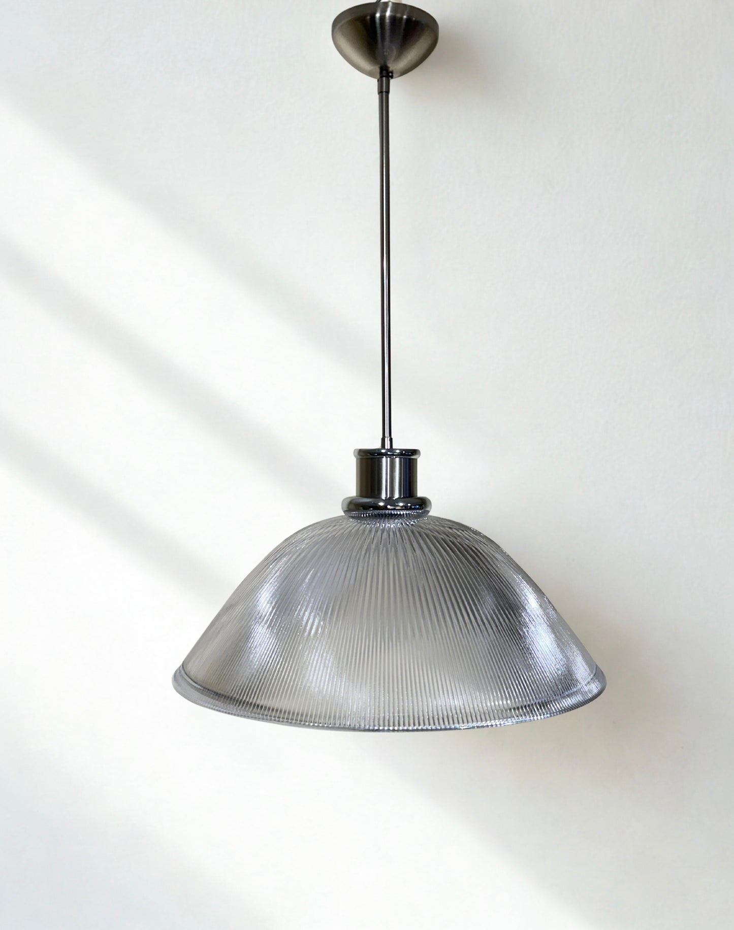 Vintage Glass Dome Pendant Lamp