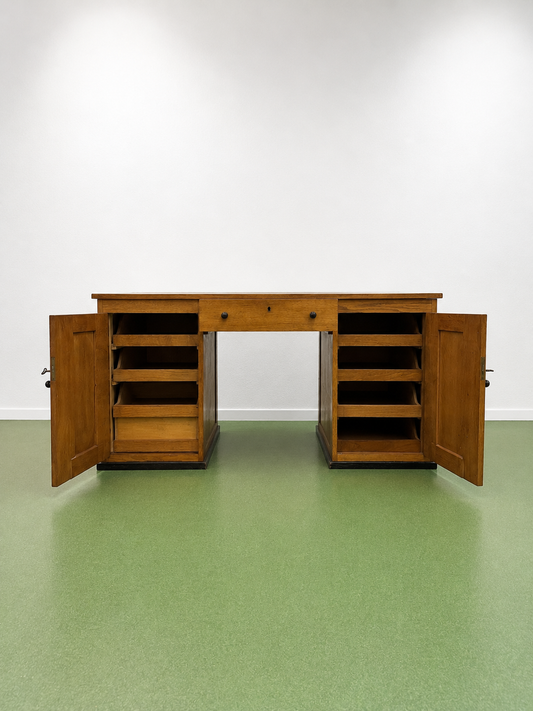 Art Deco Modernist Desk, Netherlands, 1920s