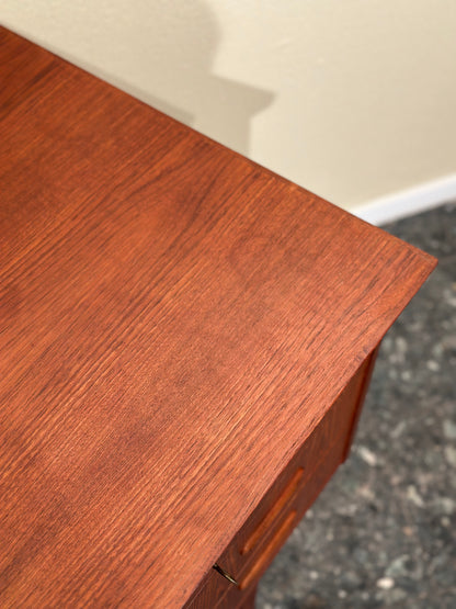 Danish Teak Freestanding Desk