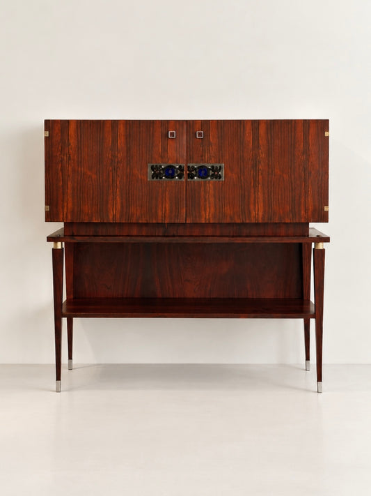 Mid-Century Rosewood Bar Cabinet, 1960s