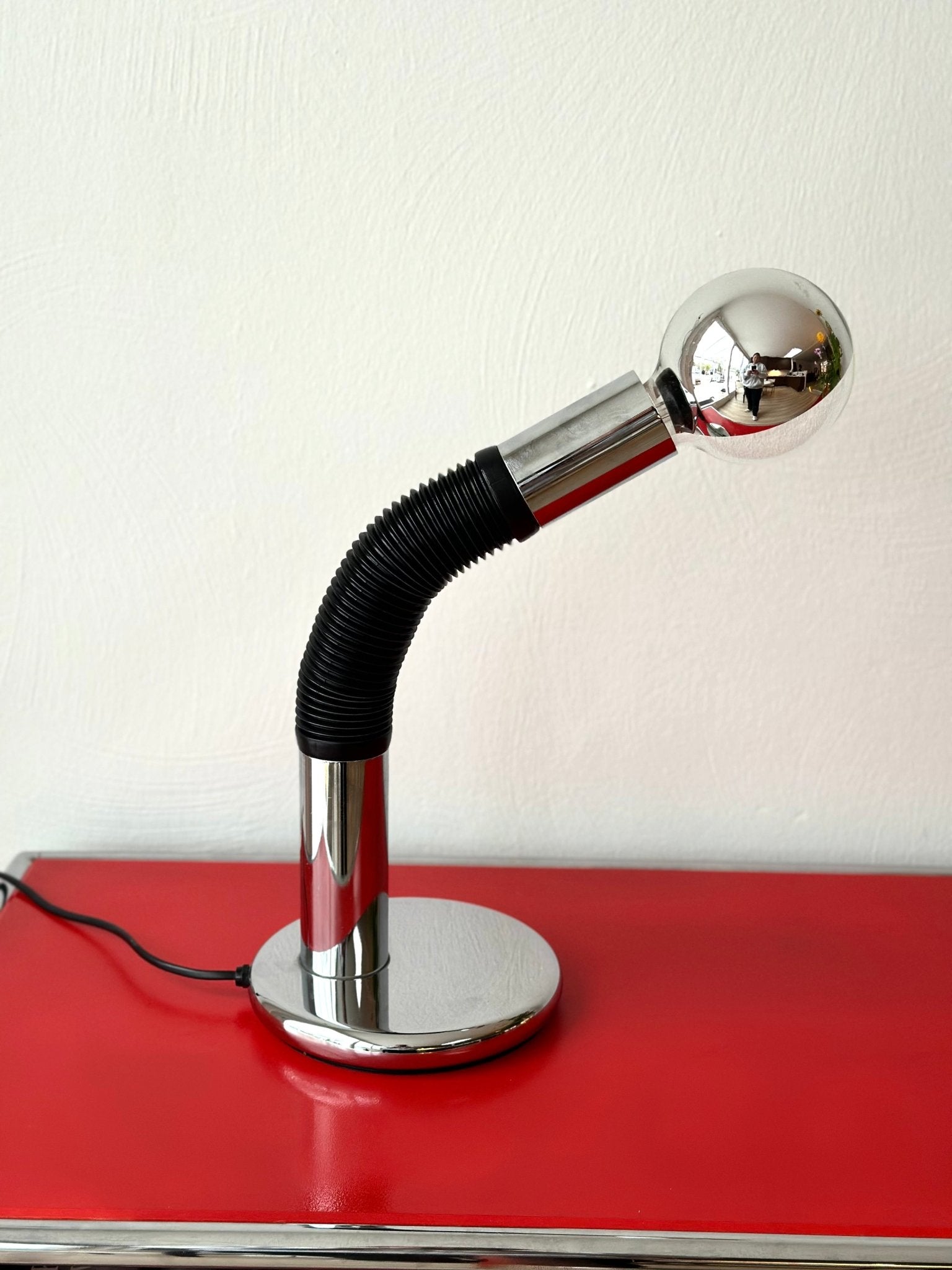 Vintage Targetti Elbow Table Lamp - Lattico