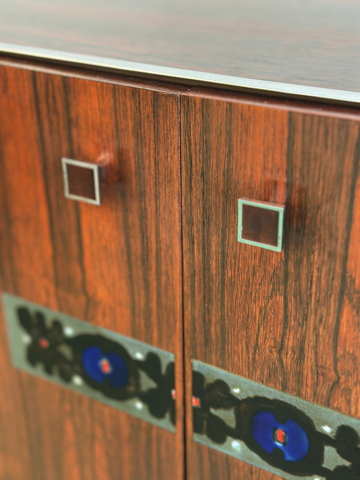 Mid-Century Rosewood Bar Cabinet, 1960s