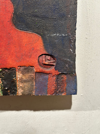 Ceramic Wall Relief, European Post-Modernism by Dieter Eichelmann