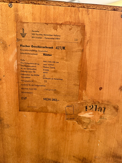 427/K Elm Sideboard for Hellerau