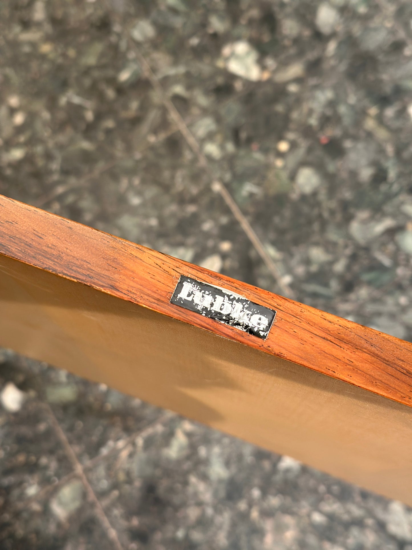 Lübke Rosewood Freestanding Executive Desk