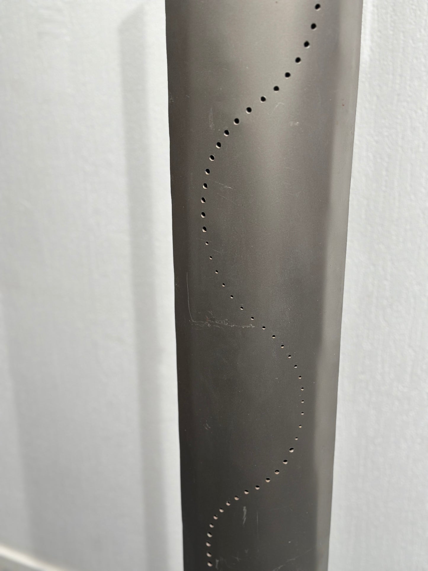 Vintage Steel Light Sculpture Floorlamp