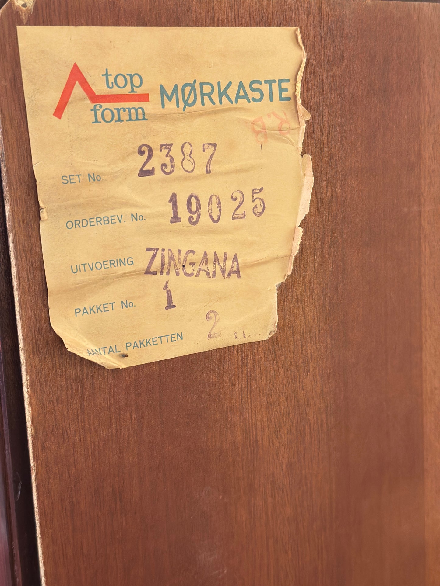 Midcentury Dutch Sideboard from Topform