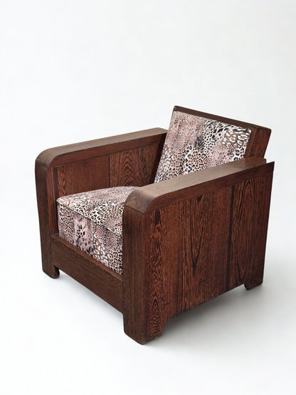 Pair of Art Deco Club Chairs