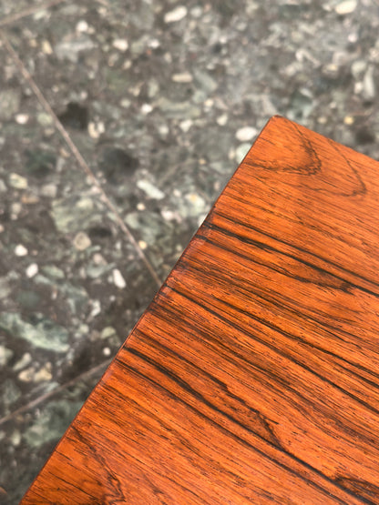 XL Rosewood Bench / Coffee Table – Mid-Century Modern