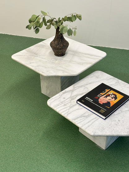 Pair of Marble Coffee Tables, 1970’s