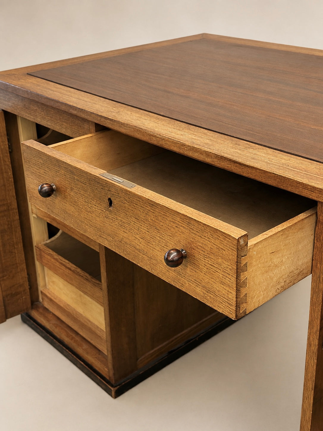 Art Deco Modernist Desk, Netherlands, 1920s