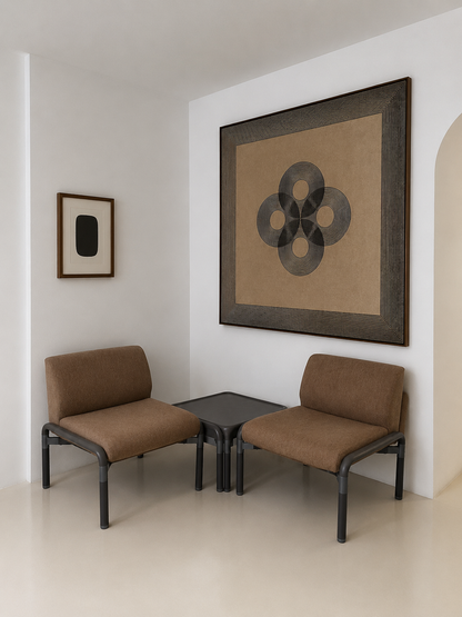 Wilkhahn 712/8 Modulaire Lounge Set