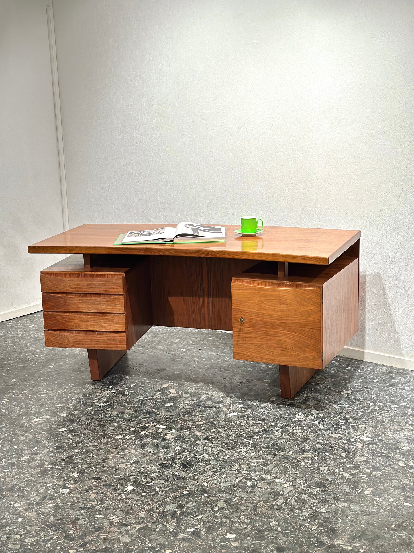Rare Midcentury Danish Executive Desk