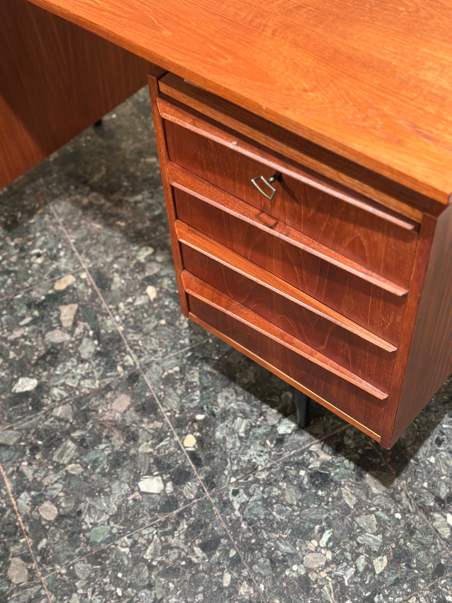 Pastoe Teak Desk by Cees Braakman