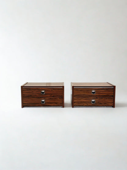 Set Rosewood Nightstands
