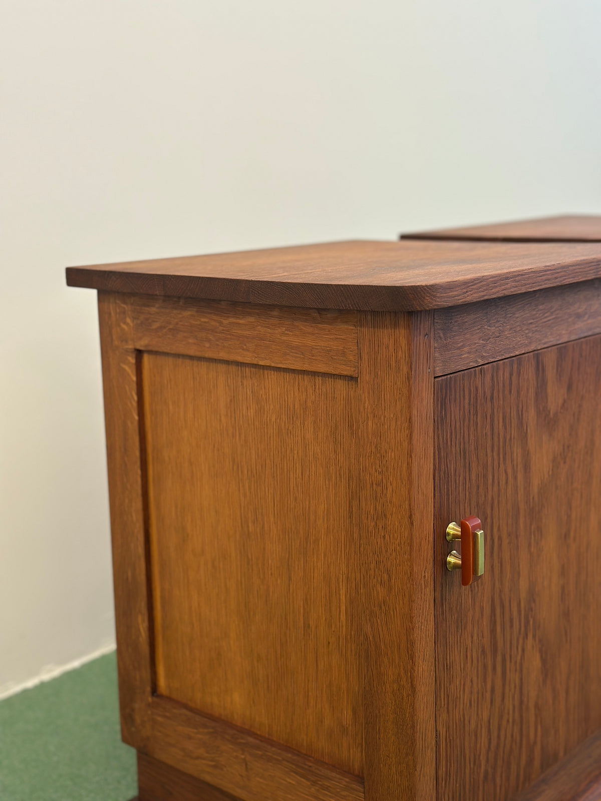 Pair of Dutch Art Deco Nighstands, 1930s