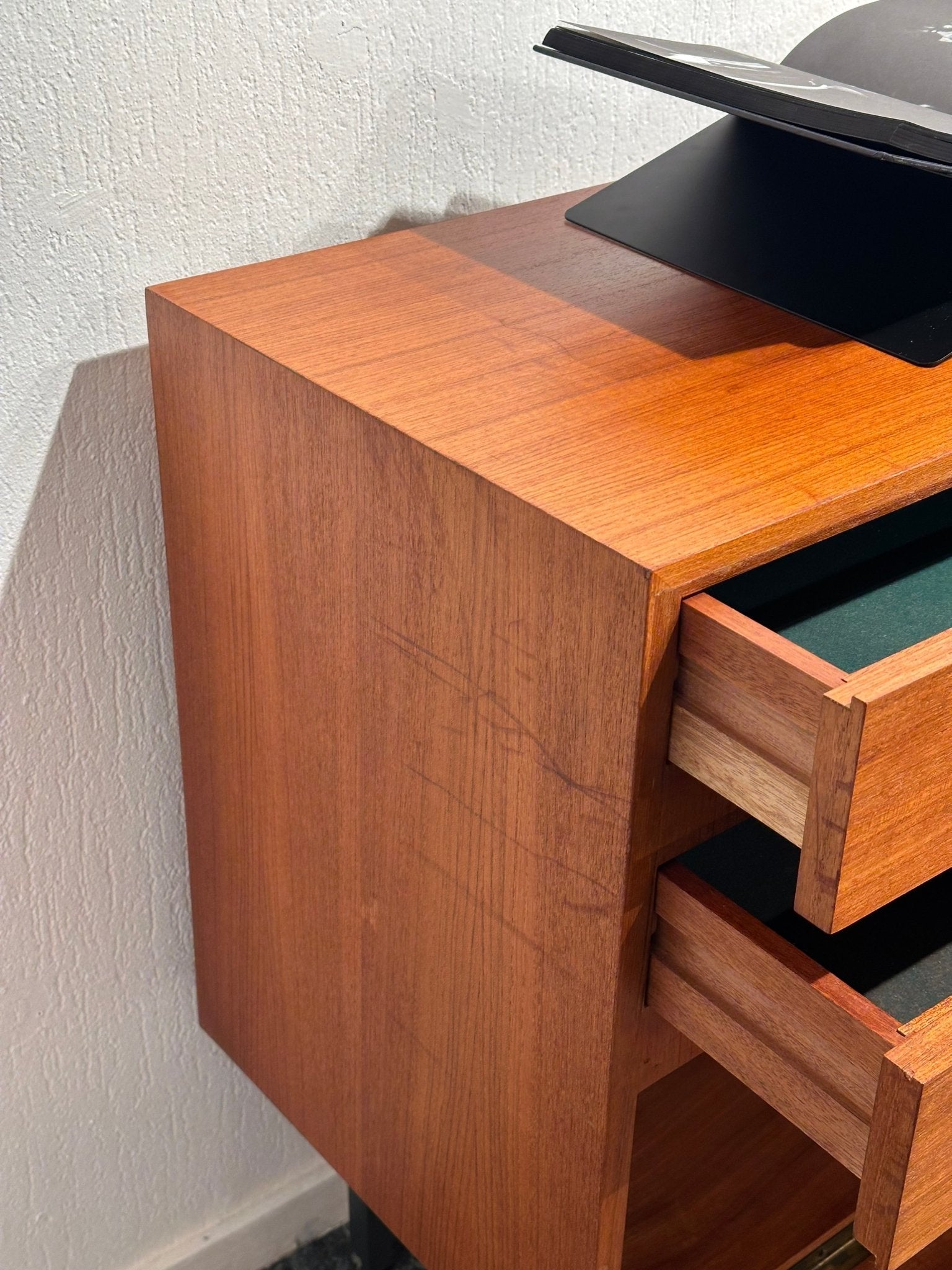 Midcentury Minimal Teak Sideboard - Lattico