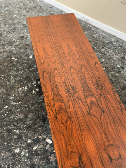 XL Rosewood Bench / Coffee Table – Mid-Century Modern