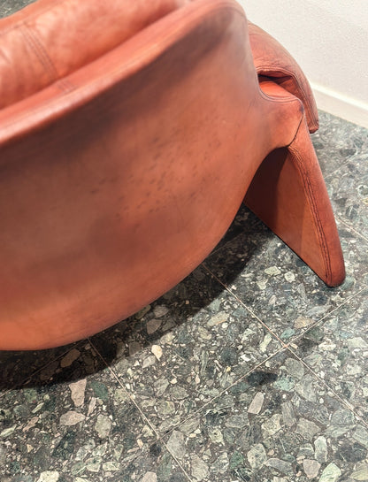 Vintage Saporiti P60 Lounge Chair by Vittorio Introini