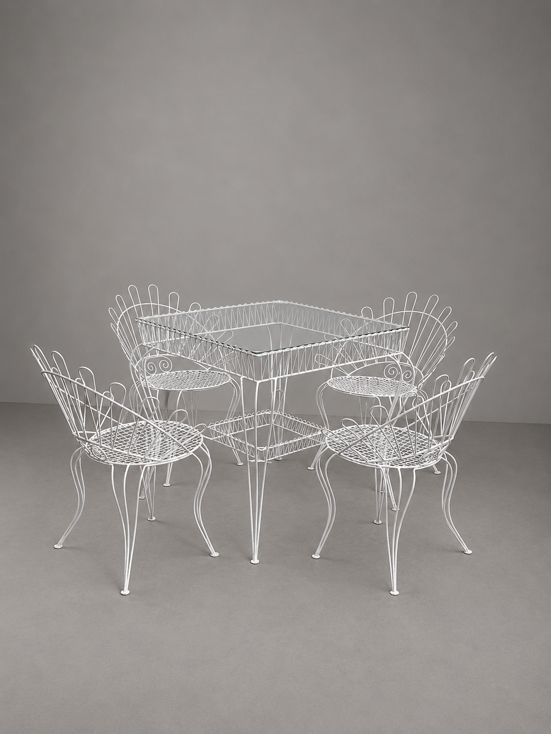 Wrought Iron Garden Dining Set