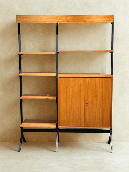 Midcentury Freestanding Modular Wall Unit