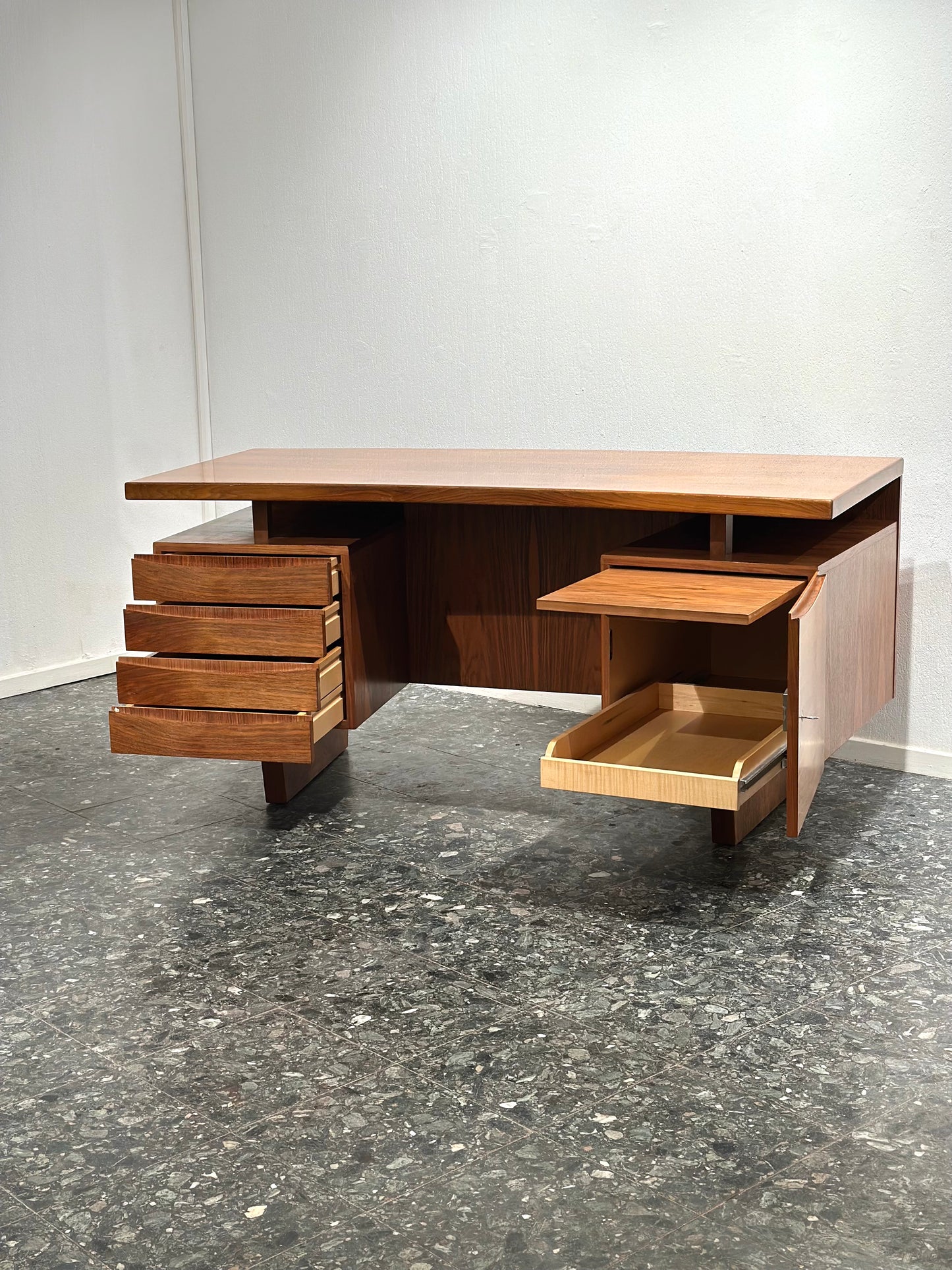 Rare Midcentury Danish Executive Desk