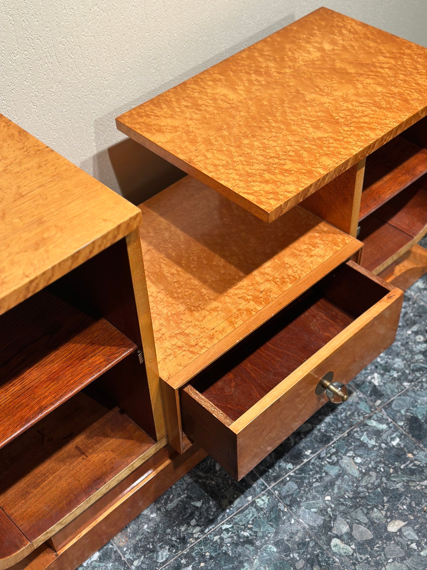 Art Deco Sideboard — Birdseye Maple c. 1930
