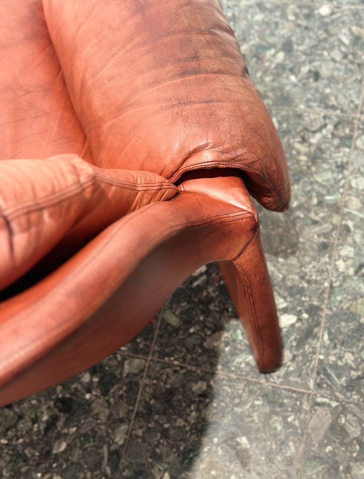 Vintage Saporiti P60 Lounge Chair by Vittorio Introini