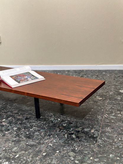 XL Rosewood Bench / Coffee Table – Mid-Century Modern