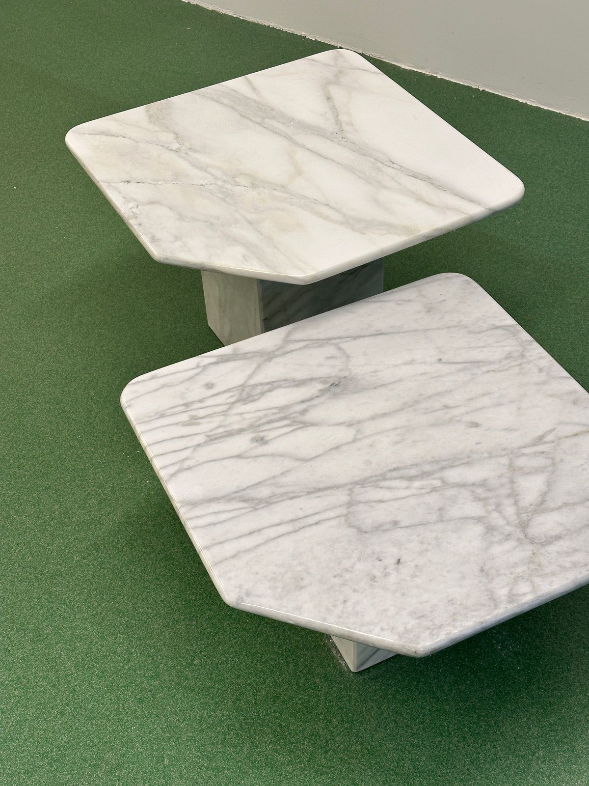 Pair of Marble Coffee Tables, 1970’s