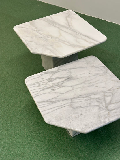 Pair of Marble Coffee Tables, 1970’s