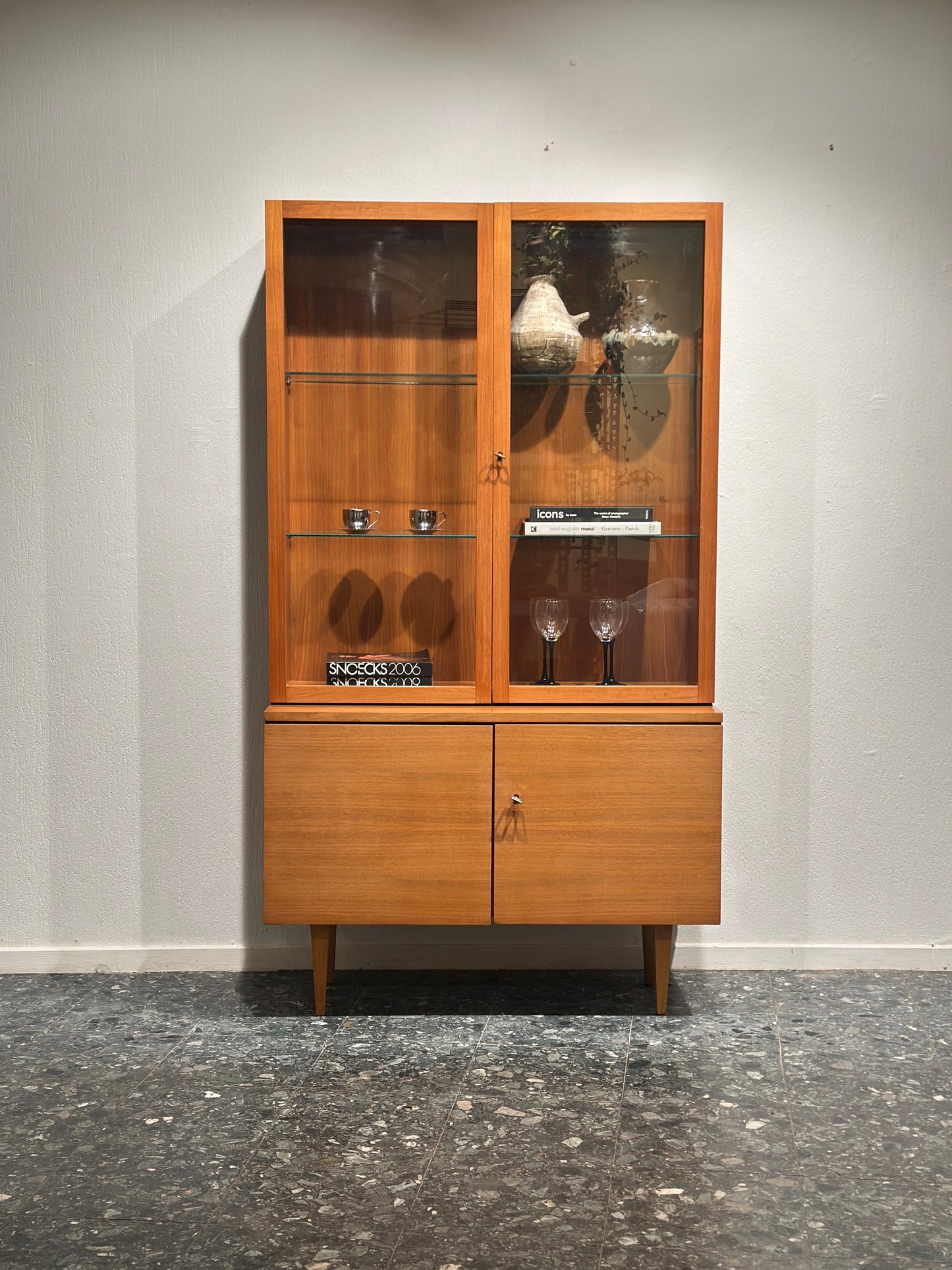 Vintage Musterring display cabinet